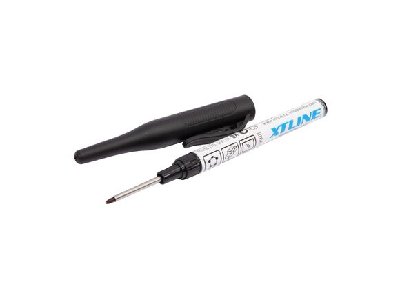 XTLINE Značkovač permanentní hloubkový s pouzdrem | černý