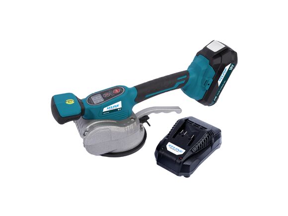 XTLINE Aku vibrační přísavka 18 V + baterie 2.0 Ah + nabíječka 2.4 A + box