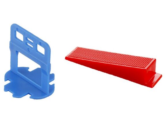 Nivelační sada FESTA NIVELYS spony 1mm 400ks + klíny 200ks box