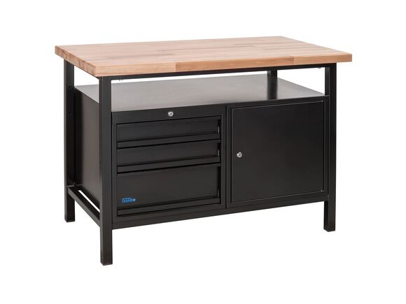 Dílenský stůl P 1200 SLT Black Line Güde