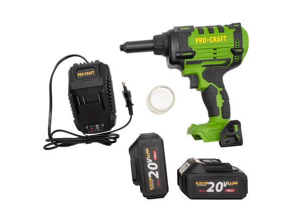 Aku nýtovací pistole Procraft PRG20