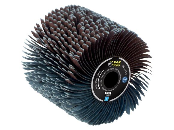 Brusný válec pásky 120x100x19,1mm pro satinační brusky REX