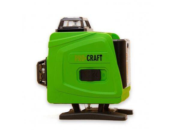 Laser zelený liniový, křížový samonivelační Procraft LE-4G