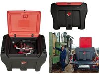 Mobilní nádrž na naftu 450 l s elektrickým čerpadlem 230 V PRESSOL mobiMASTER 26 434