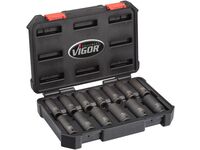 Nástrčné hlavice pro rázové utahováky šestihran VIGOR V5550L