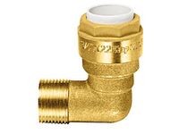 Úhlová zástrčková spojka 90° AD 22 x 3/4" AG