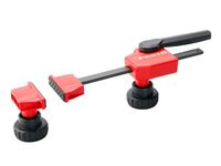 Svěrka / upínka zdvih 120mm pro pracovní stoly a desky s otvory 20mm