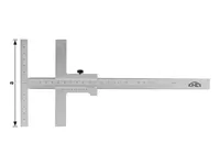 6007-02-200 | Posuvné měřítko pro rýsování typ T přesnost 0,05 mm, 200/140 mm