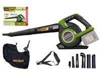 Aku fukar/vysavač listí Procraft VB20 (bez baterie a nabíječky)