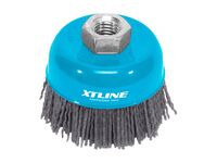 XTLINE Kartáč nylonový hrnkový M14 | 75 mm zr. 80