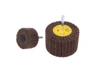 ABRASIVES Kotouč brusný vliesový lamelový na stopce | 80x50x6 mm, zr. 240, very fine