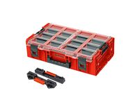 QBRICK Box plastový PROFI ONE Organizer 2XL Red | 582x387x172 mm