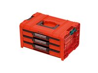 QBRICK Box s organizérem QBRICK PRO Drawer 3 Toolbox 2.0 Expert RED Ultra HD Custom | 450x310x244 mm