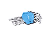 XTLINE Sada TRX klíčů s otvorem 9 dílů | T10-T50