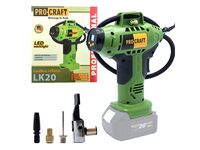 Aku kompresor Procraft LK20 bez akumulátoru a nabíječky (Makita)