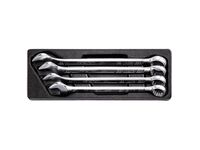 Sada očkoplochých klíčů 4 díly,matné, plastové plato A