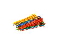 Vázací pásky 200x3,6mm, nylon, 100ks barevné