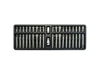 Sada zástrčných hlavic 10mm SPLINE TRX  IMBUS 3/8"1/2" 40 dílů, plastové plato A