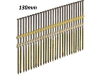 Hřebíky v plastovém pruhu hladké 3,8x130 1400ks  RK, RB, R20, KB - 21° SENCO