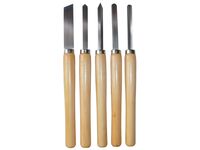 Sada soustružnických dlát 5ks Güde