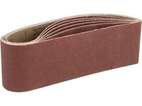 Brusný pás 530 x 75 mm (6 ks),
K60, K80, K100