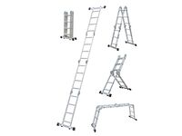 žebřík hliníkový multifunkční skládací 1x12  346cm  PLA4.346  Procraft | PLA4.346