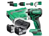 HiKOKI DS18DDQWSZ Aku šroubovák s nástavci, 55Nm, (2x 5Ah/18V)