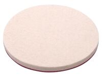 výsek leštící filcový/plstěný, suchý zip, O 125x7mm