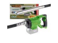 Aku zhutňovač, vibrátor betonu Procraft СV20bb (bez baterie a nabíječky)
