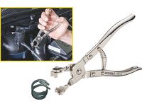 Kleště na páskové/pérové samosvorné hadicové spony HAZET 798-13