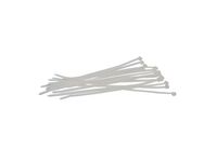Vázací pásky 400x7,6mm, nylon,  50ks bílá (23868)