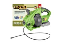 Aku čistič potrubí Procraft PCD20bb (bez baterie a nabíječky)