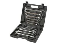 Sada očkoplochých ráčnových klíčů JTY-3003A