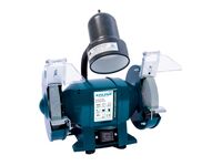 Bruska el. stolní dvoukotoučová 150mm/300W + svítidlo 40W
