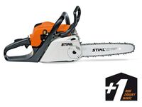 STIHL MS 181 C-BE motorová pila s ErgoStart a zařízením pro rychlonapínání řetězu.
