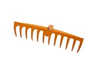 PET hrábě plastové 12T 410mm