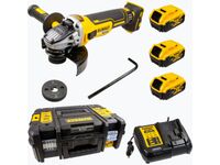 DeWALT DCG405P3 Aku úhlová bruska XR, kufr 3x baterie 5,0Ah