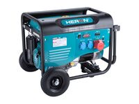 HERON elektrocentrála benzínová 13HP/6,0kW (400V), 2x2,2kW (230V), podvozek