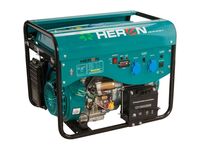 HERON elektrocentrála benzínová a plynová (LGP/NG) 13HP/5,5kW, elektrický start