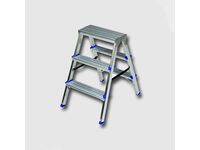 Žebřík dvojstranný hliníkový 3 stupně DHR nosnost 150 kg