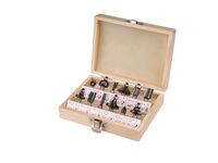 frézy tvarové do dřeva, s SK plátky, sada 12ks