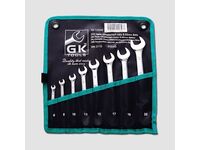 Sada klíčů očkopl. 8-19mm 8 dílů chrom-obal