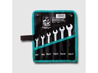 Sada plochých klíčů 6-17 mm 6 dílů mat.chrom-obal