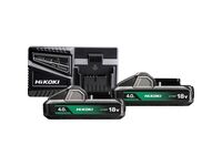 HiKOKI UC18YFSLWEZ Sada akumulátorů a nabíječky (18V/2x 4,0Ah)