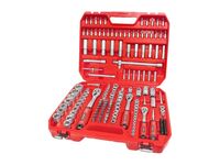 hlavice nástrčné, sada 172ks, 1/4", 3/8" a 1/2", CrV