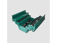 Montážní basa na nářadí kovová vybavená 460x210mm 68 dílů