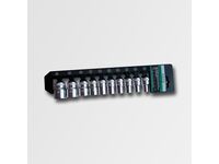 Sada hlavic 3/8" 10díl v plastovém držáku Honidriver