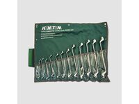 Sada klíčů očkových vyhnutých 12dílů 6-32 mm matný