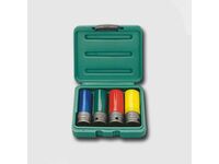 Sada úderových 1/2" hlavic na kola  17,19,21 ,22mm