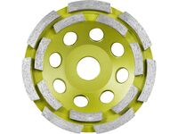 Kotouč diamantový brusný dvouřadý, O 125x22,2mm EXTOL